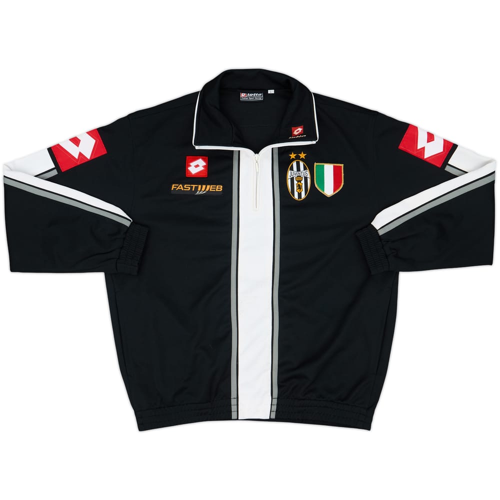 2001-02 Juventus Lotto 1/4 Zip Top de entrenamiento - 5/10 - (L)