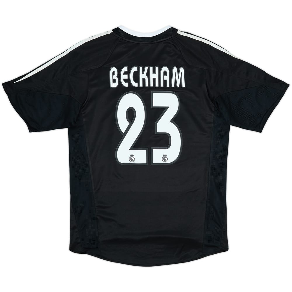2004-05 Real Madrid Away Shirt Beckham #23 - 8/10 - (S)