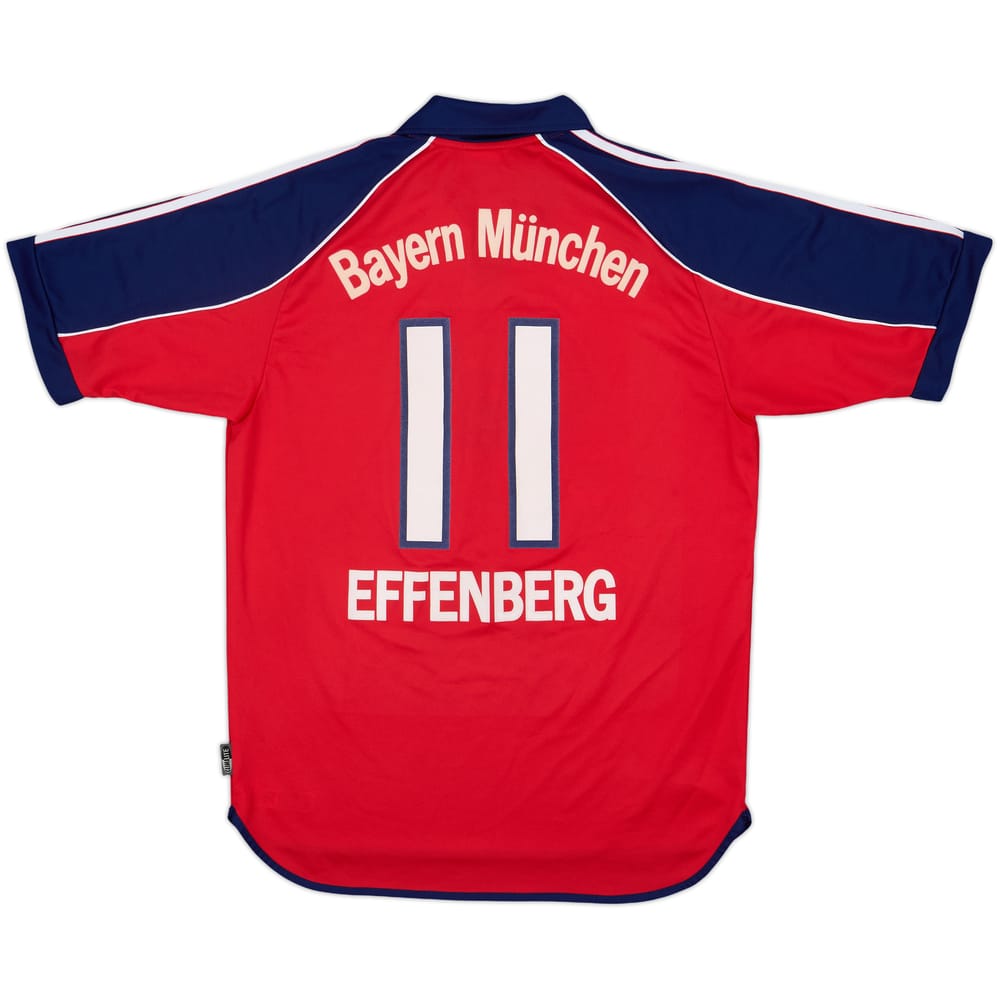 1999-01 Bayern Munich Home Shirt Effenberg #11 - 5/10 - (L)