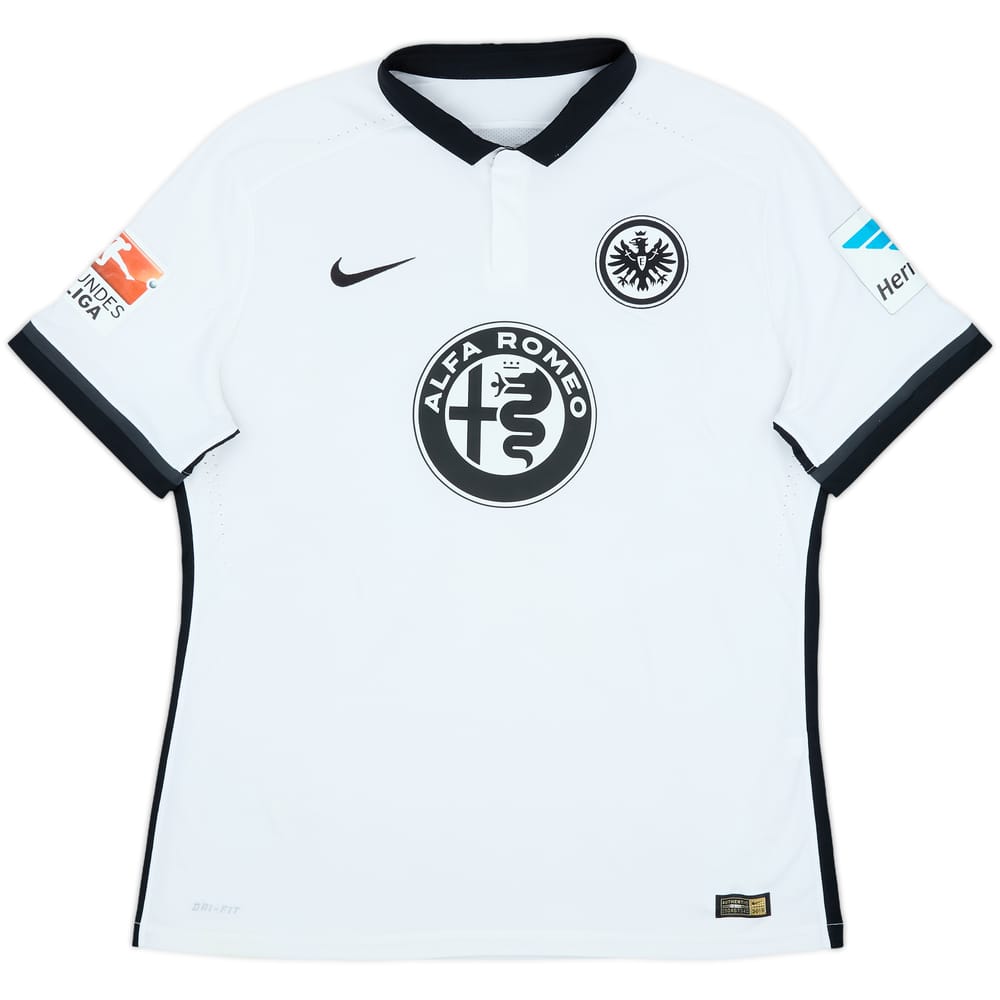 2015-16 Eintracht Frankfurt Player Issue Away Shirt - 7/10 - (XL)