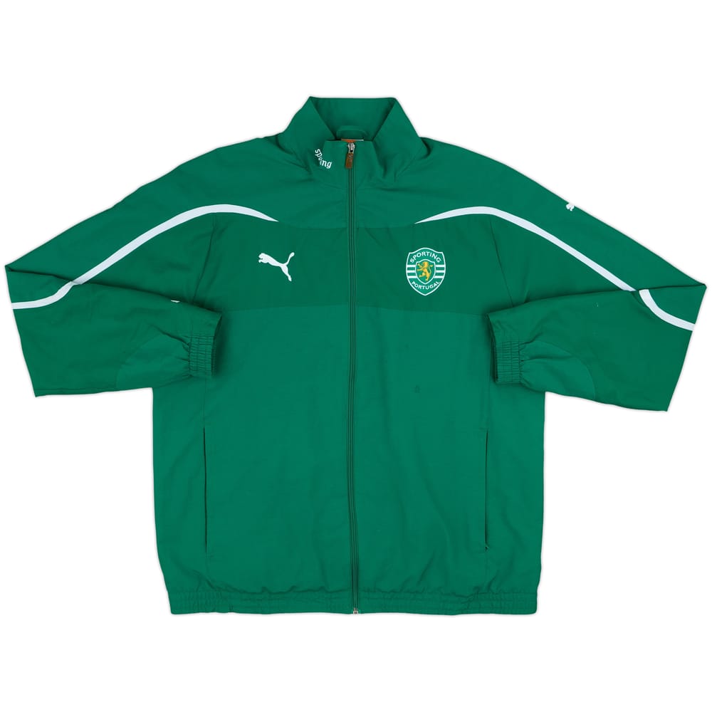 2010-11 Chaqueta de chándal Puma del Sporting CP - 8/10 - (L)