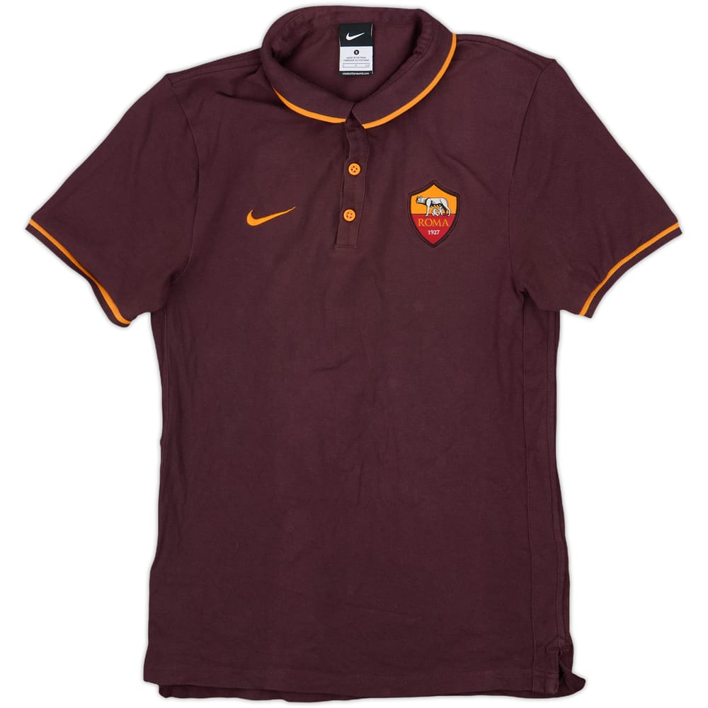 2015-16 Roma Nike Polo Shirt - 8/10 - (S)