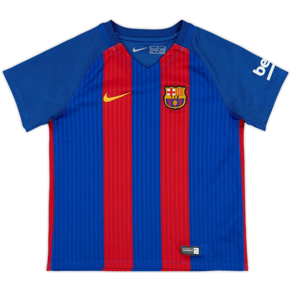 2016-17 Barcelona Home Shirt - 10/10 - (5-6 Years)