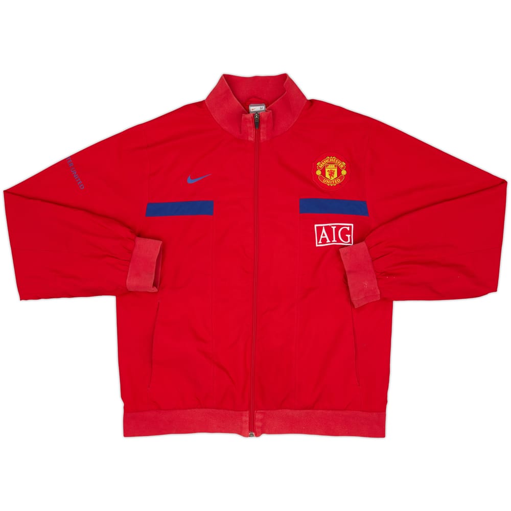 2008-09 Manchester United Nike Track Jacket - 8/10 - (M)