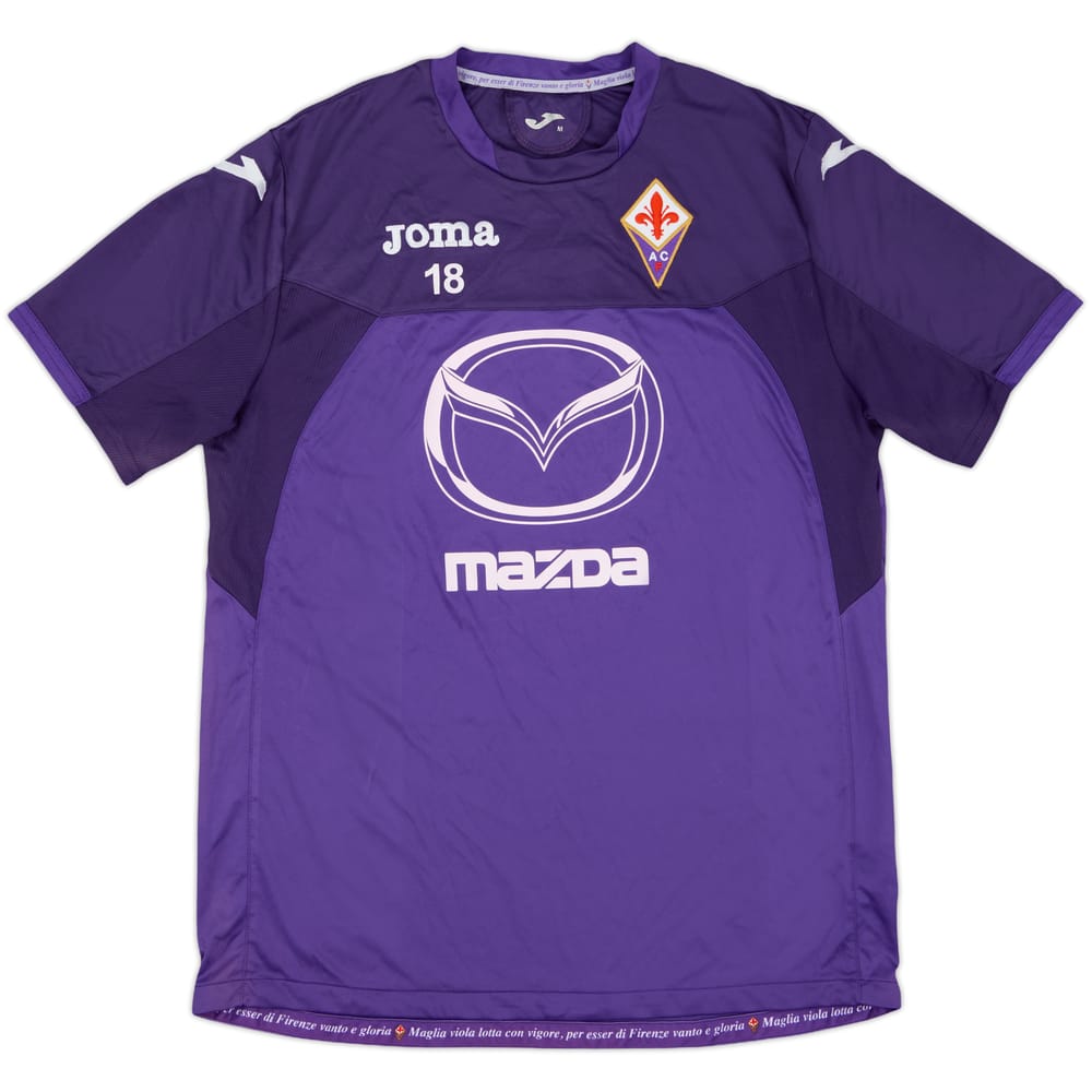 2012-13 Fiorentina Player Issue Joma Training Shirt #18 - 8/10 - (M)