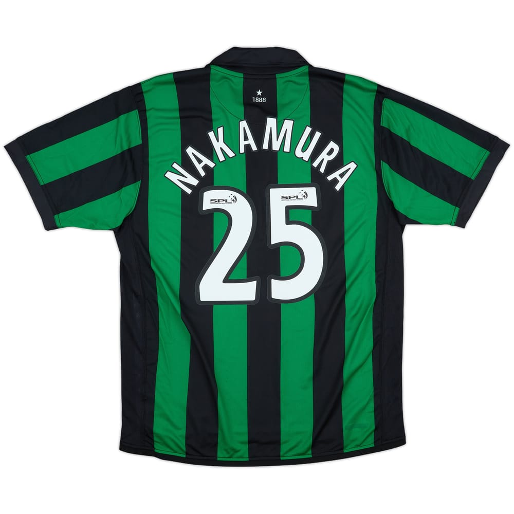 2006-08 Celtic Away Shirt Nakamura #25 - 7/10 - (L)