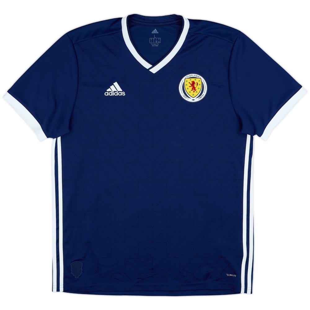 2018-19 Scotland Home Shirt - 7/10 - (L)