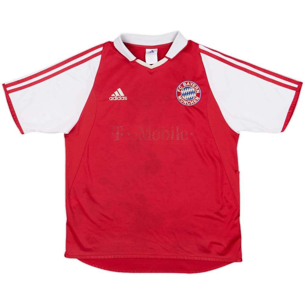 2003-04 Bayern Munich Home Shirt - 4/10 - (XL.Boys)