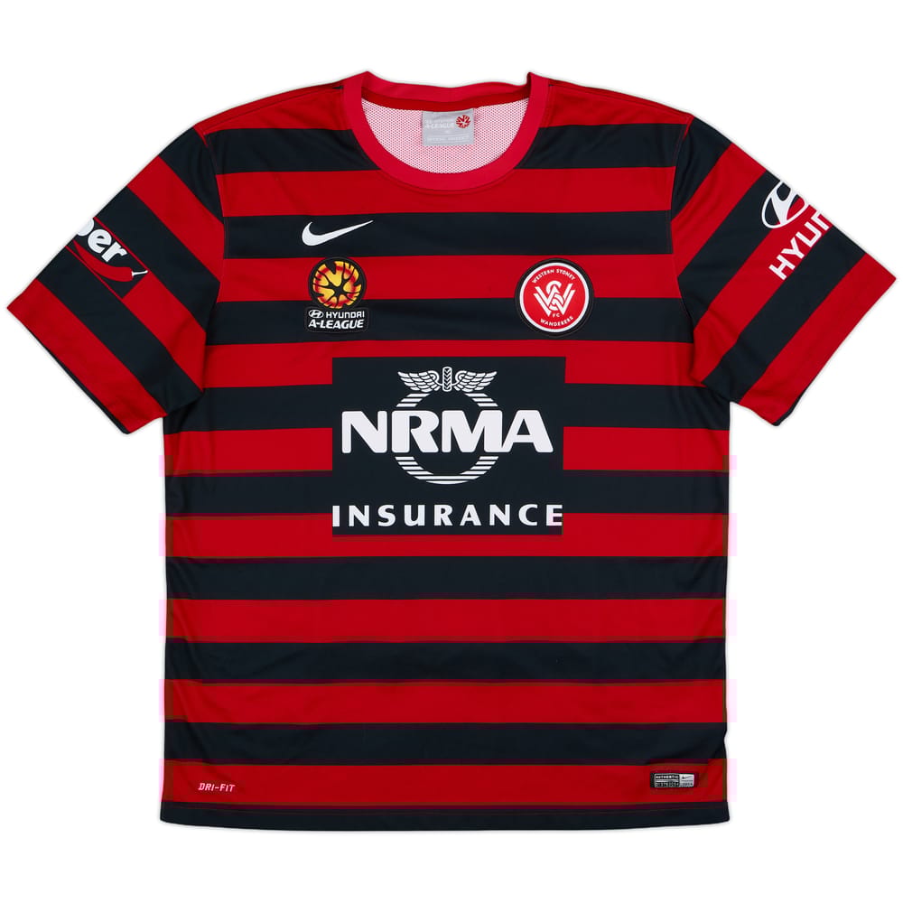 2014-15 Western Sydney Wanderers Home Shirt - 8/10 - (XL)