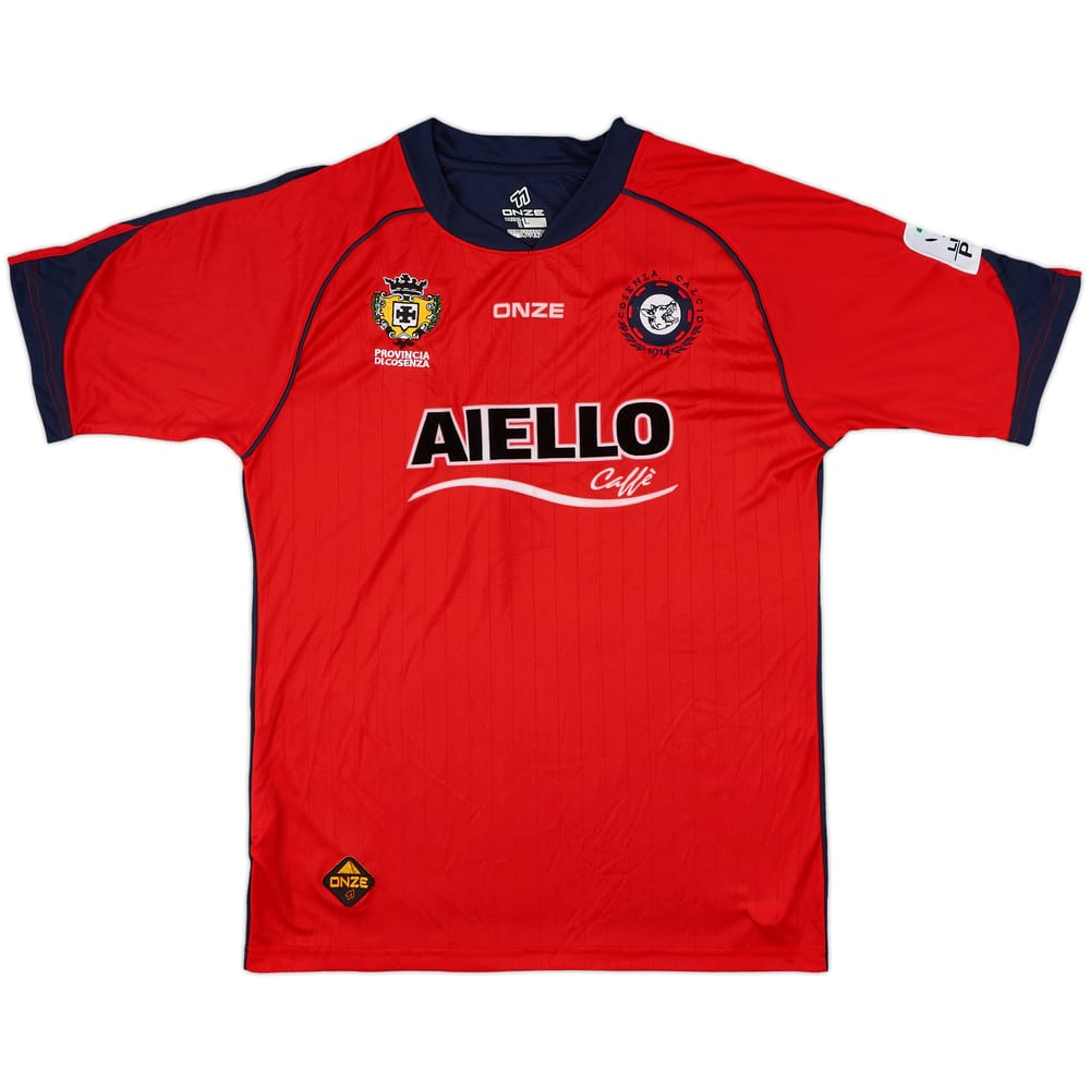 2010-11 Cosenza Home Shirt - 8/10 - (L)