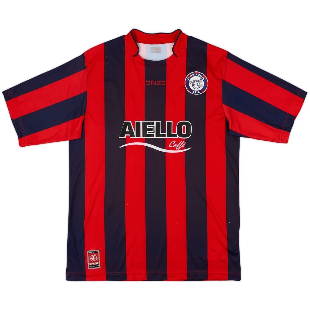 2009-10 Onze Template Training Shirt (Cosenza) #2 - 4/10 - (M)