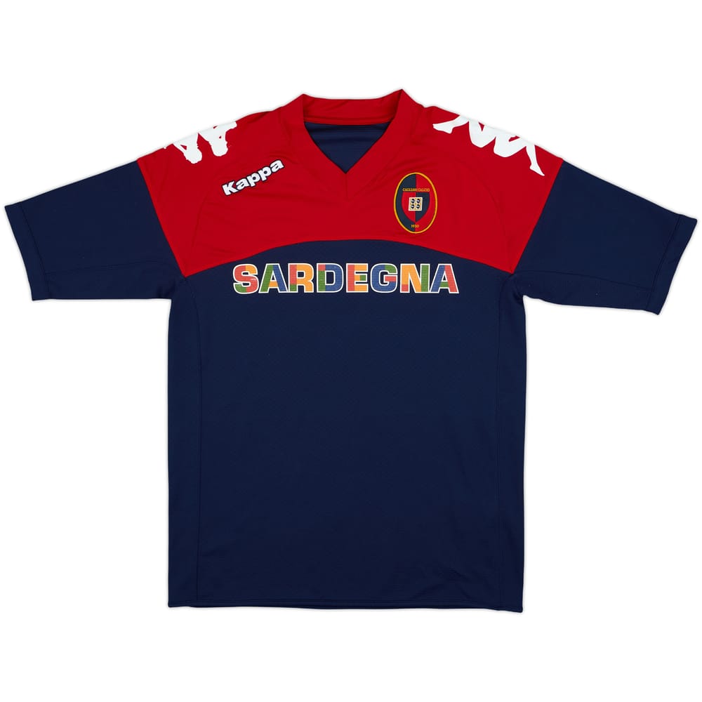 2012-13 Cagliari Kappa Training Shirt - 5/10 - (M)