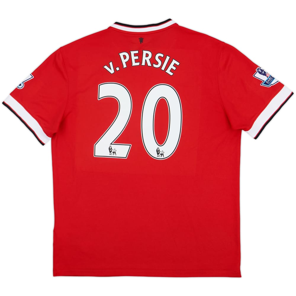 2014-15 Manchester United Home Shirt v.Persie #20 - 7/10 - (L)