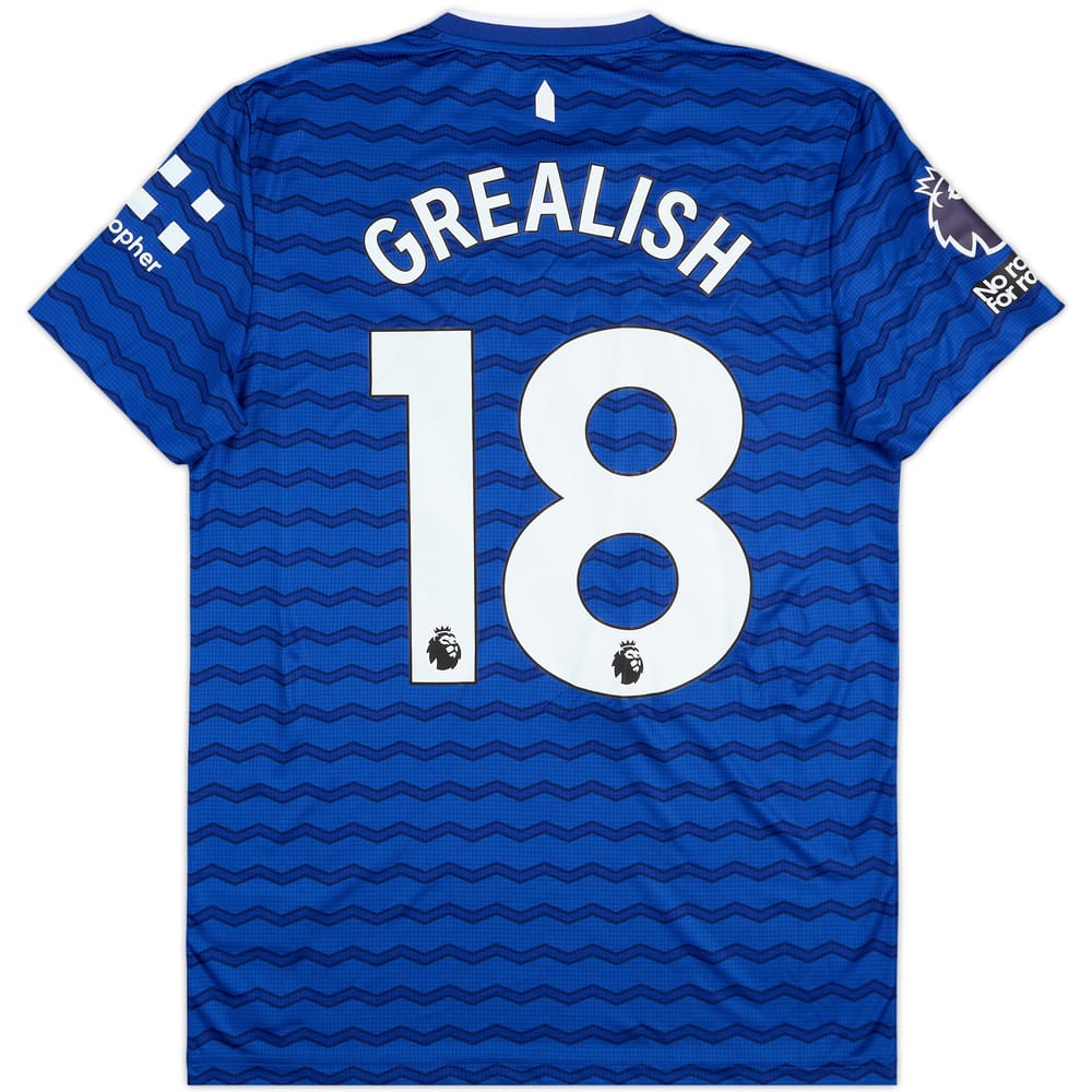2025-26 Everton Match Issue Home Shirt Grealish #18