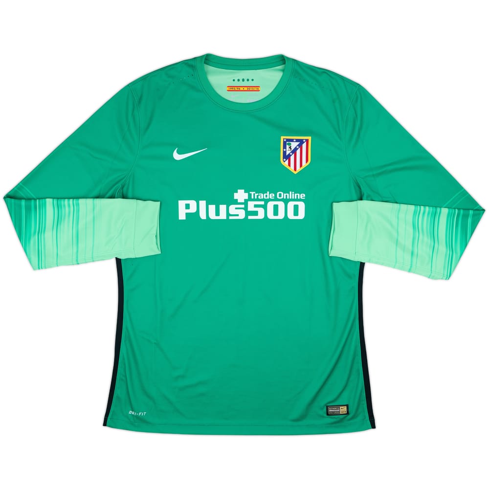 2015-16 Atletico Madrid Player Issue GK Shirt - 10/10 - (XL)