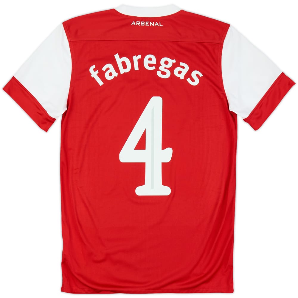 2010-11 Arsenal Home Shirt Fabregas #4 - 7/10 - (S)