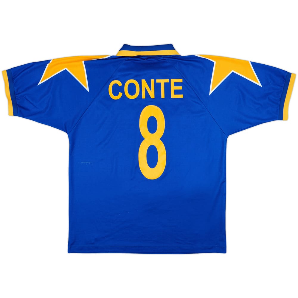 1994-95 Juventus Away Shirt Conte #8 - 6/10 - (XL)