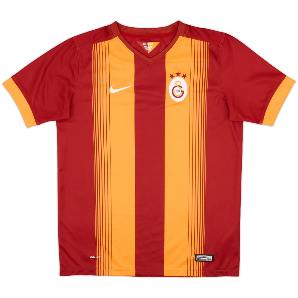 2014-15 Galatasaray Home Shirt - 9/10 - (XL.Boys)