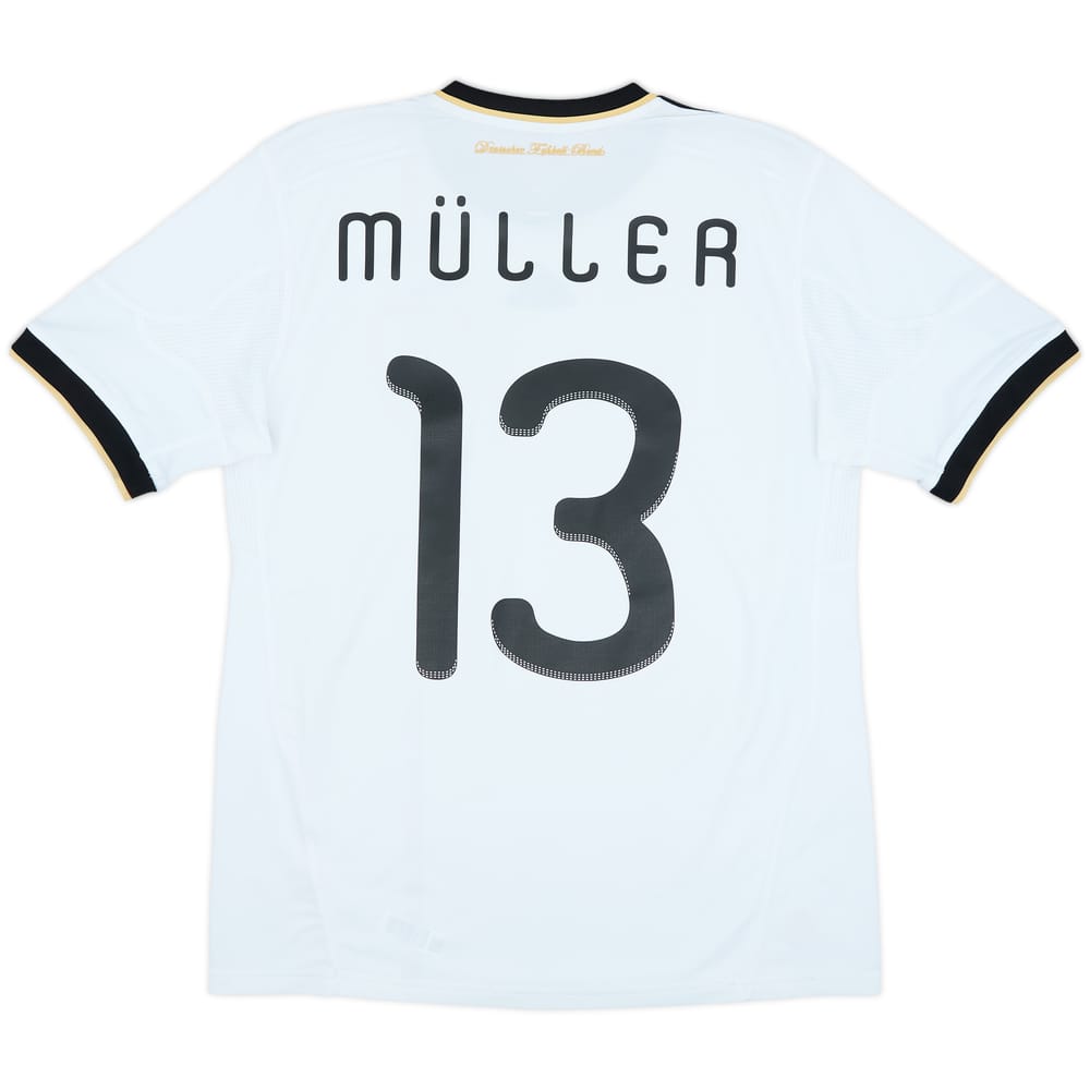 2010-11 Germany Home Shirt Muller #13 - 7/10 - (XL.Boys)
