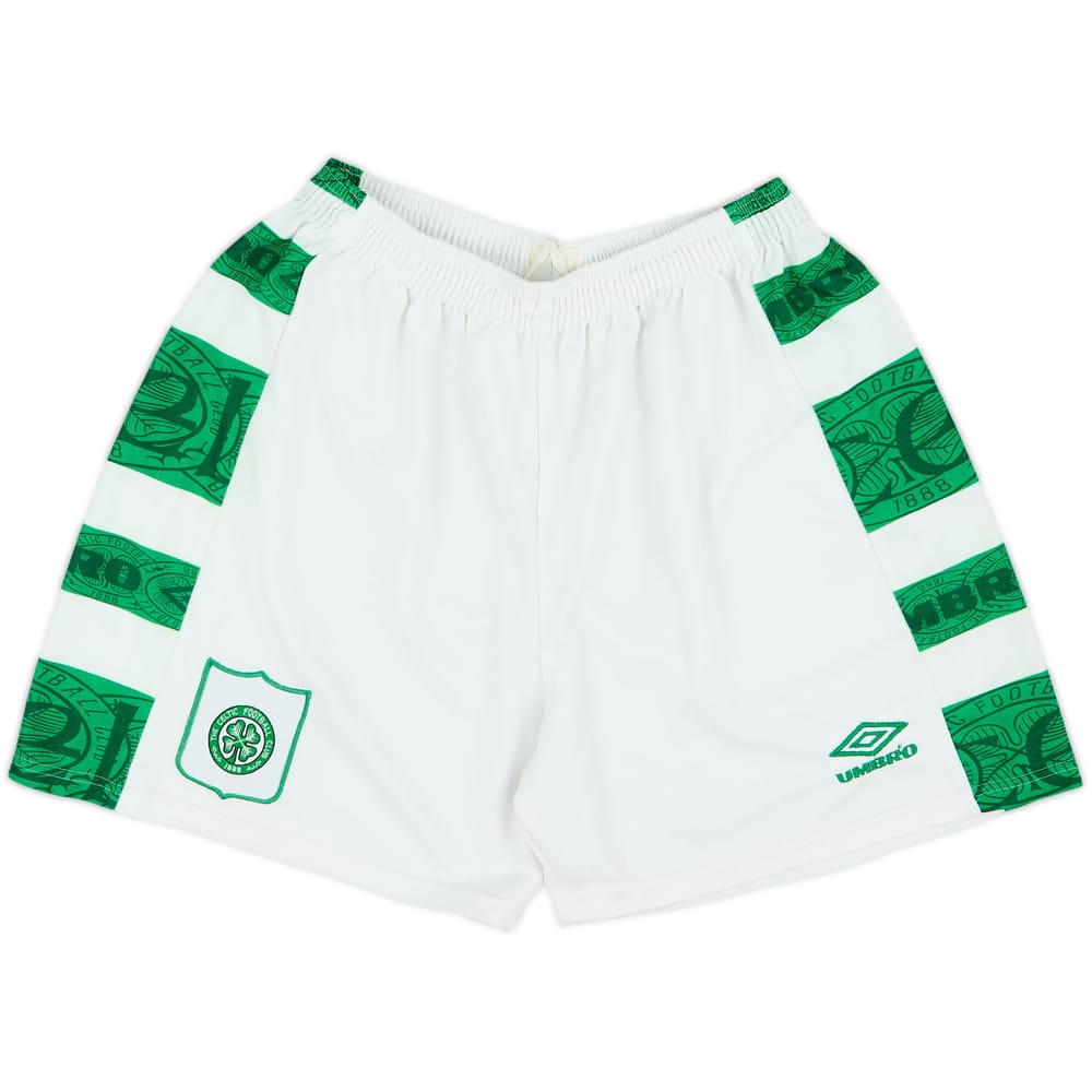 1995-97 Celtic Home Shorts - 8/10 - (M)