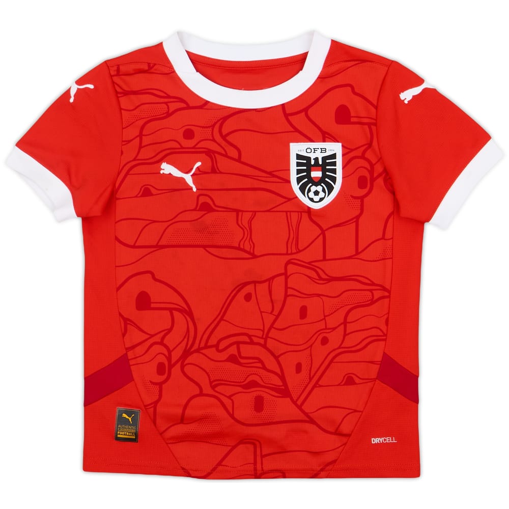 2024-25 Austria Home Shirt - 6/10 - (7-8 Years)