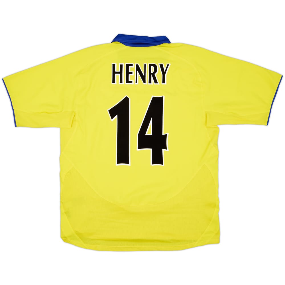 2003-05 Arsenal Away Shirt Henry #14 - 9/10 - (L)