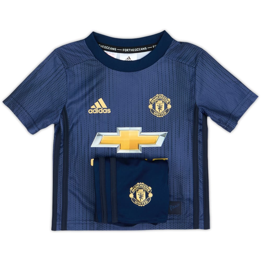 2018-19 Manchester United Third Shirt & Shorts - 7/10 - (18-24 Months)