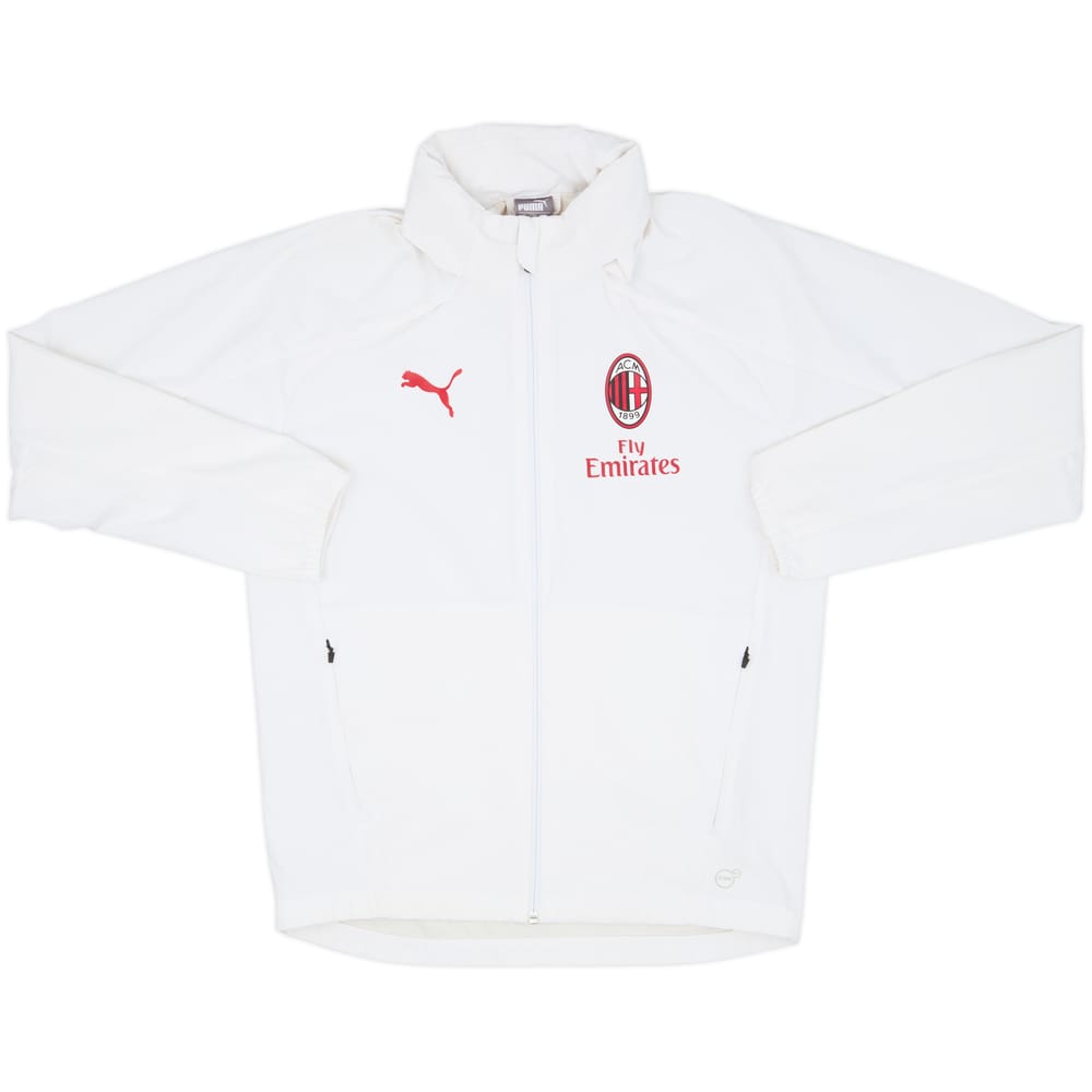 2020-21 AC Milan Hooded Rain Jacket - 6/10 - (S)