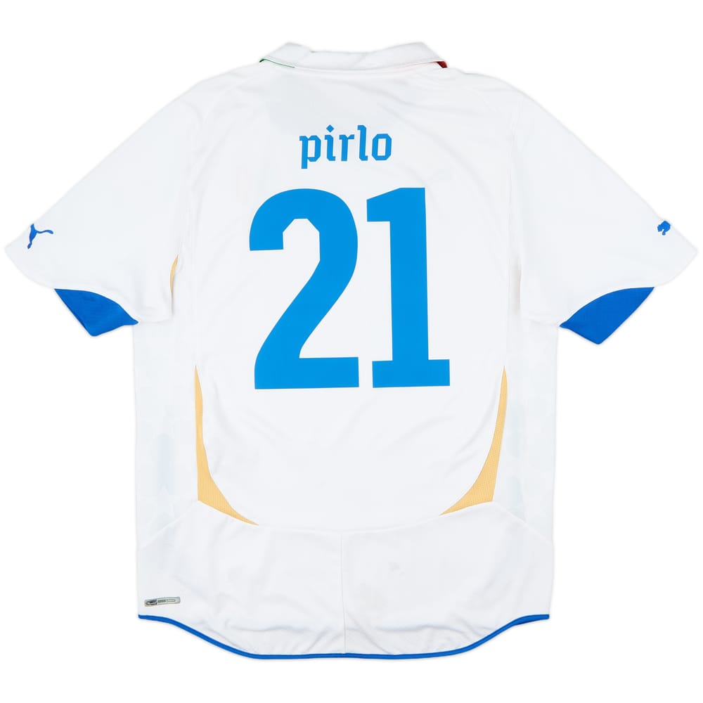 2010-12 Italy Away Shirt Pirlo #21 - 7/10 - (L)