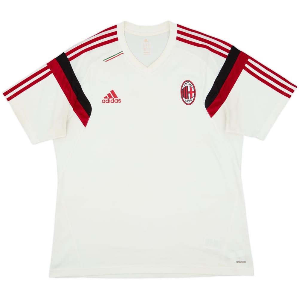 2014-15 AC Milan adizero Training Shirt - 8/10 - (XL)