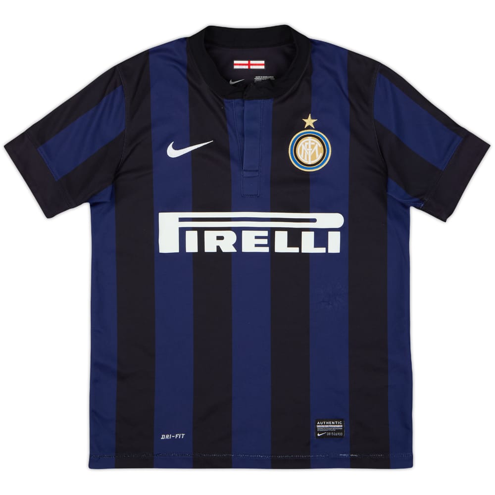 2013-14 Inter Milan Home Shirt - 5/10 - (M.Boys)