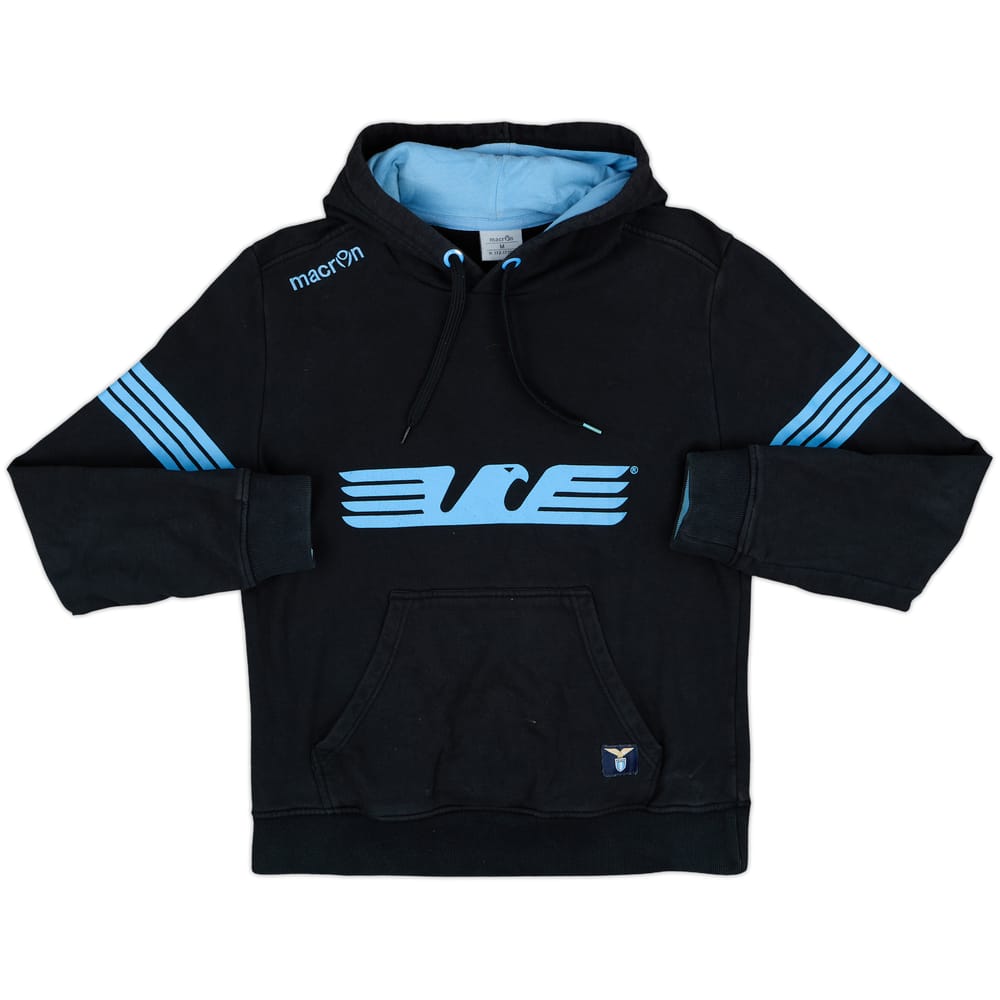 2014-15 Lazio Macron Hooded Top - 8/10 - (M)