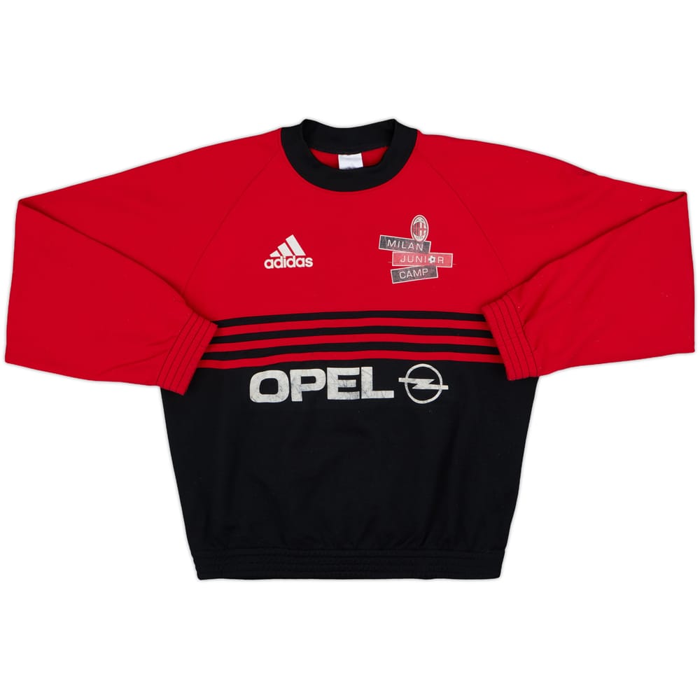 1998-99 AC Milan Junior Camp adidas Sweat Top - 4/10 - (M.Boys)