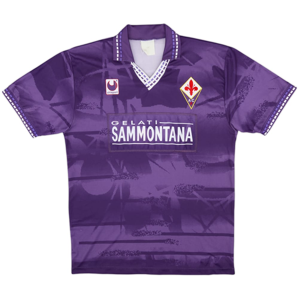 1994-95 Fiorentina Basic Home Shirt - 8/10 - (XL)