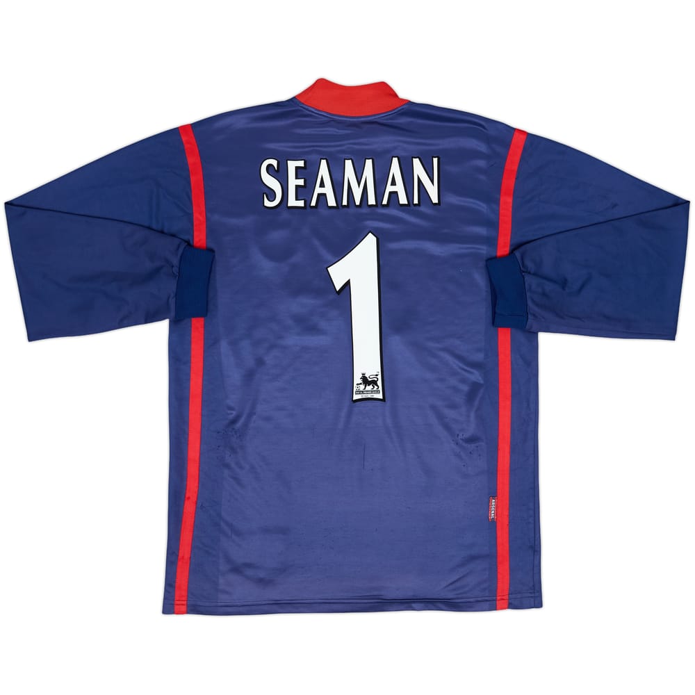 1998-99 Arsenal GK Shirt Seaman #1 - 5/10 - (M)