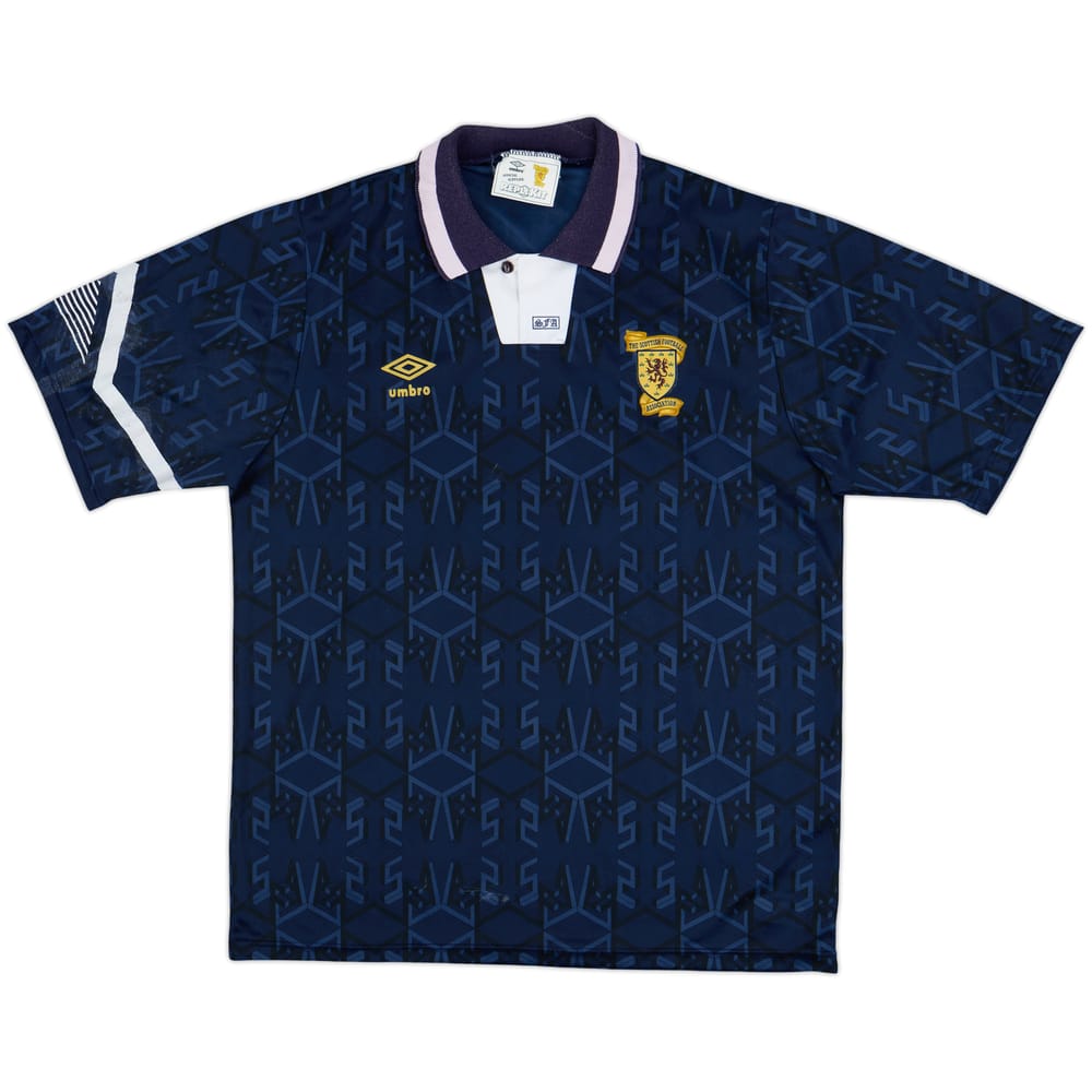 1991-94 Scotland Home Shirt - 6/10 - (L)