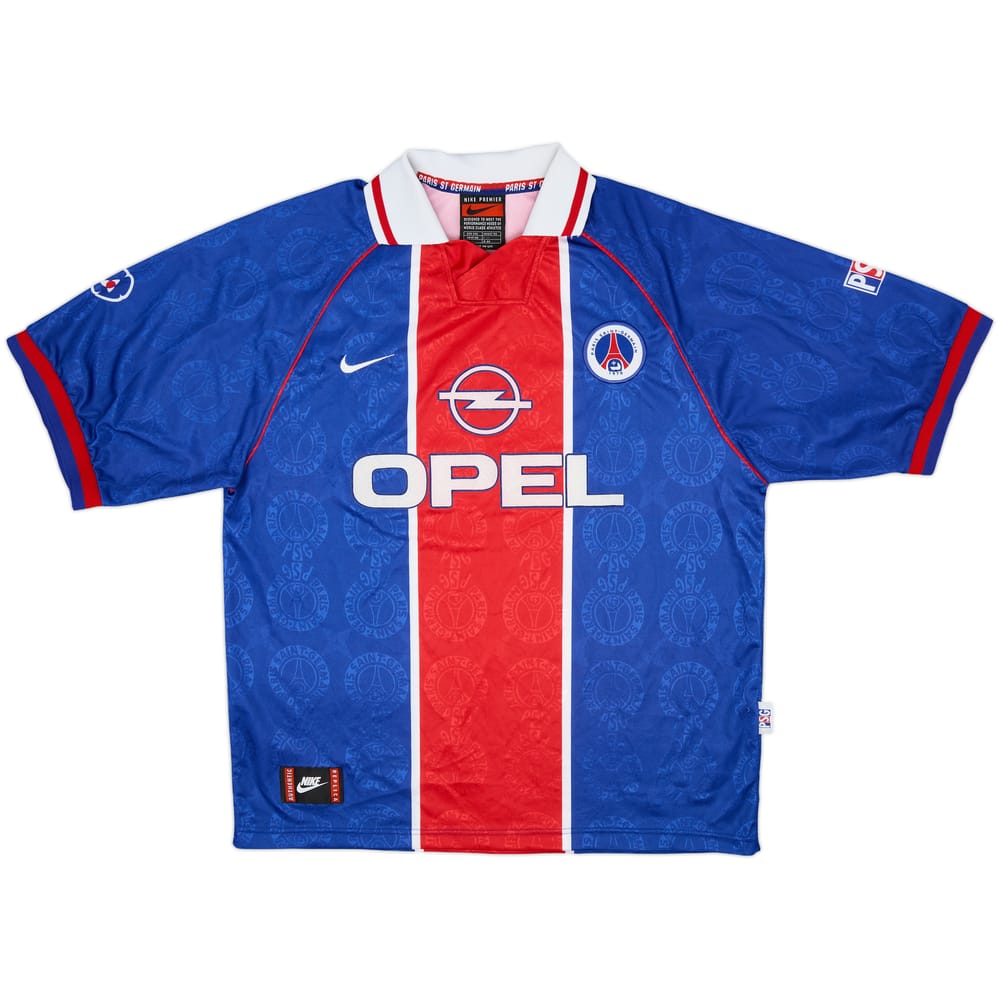 1996-97 Paris Saint-Germain Home Shirt - 9/10 - (XXL)