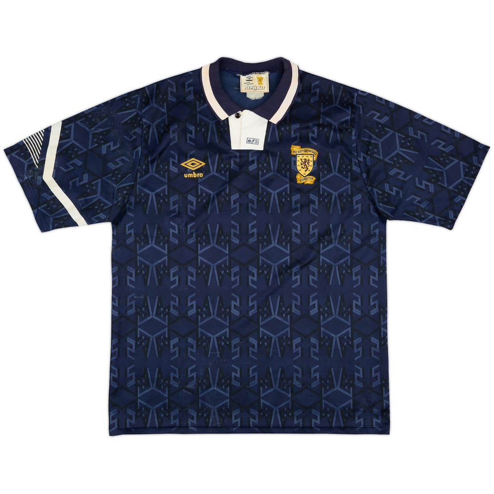 1991-94 Scotland Home Shirt - 7/10 - (L)
