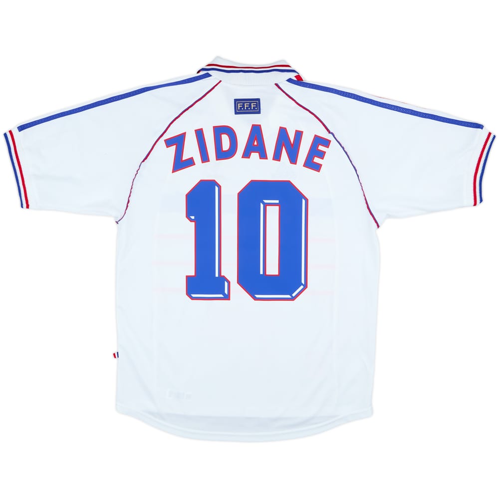 1998 France Away Shirt Zidane #10 - 8/10 - (M)