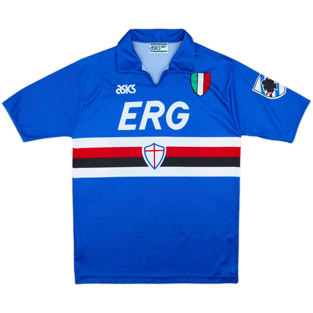 1991-92 Sampdoria Home Shirt - 8/10 - (S)