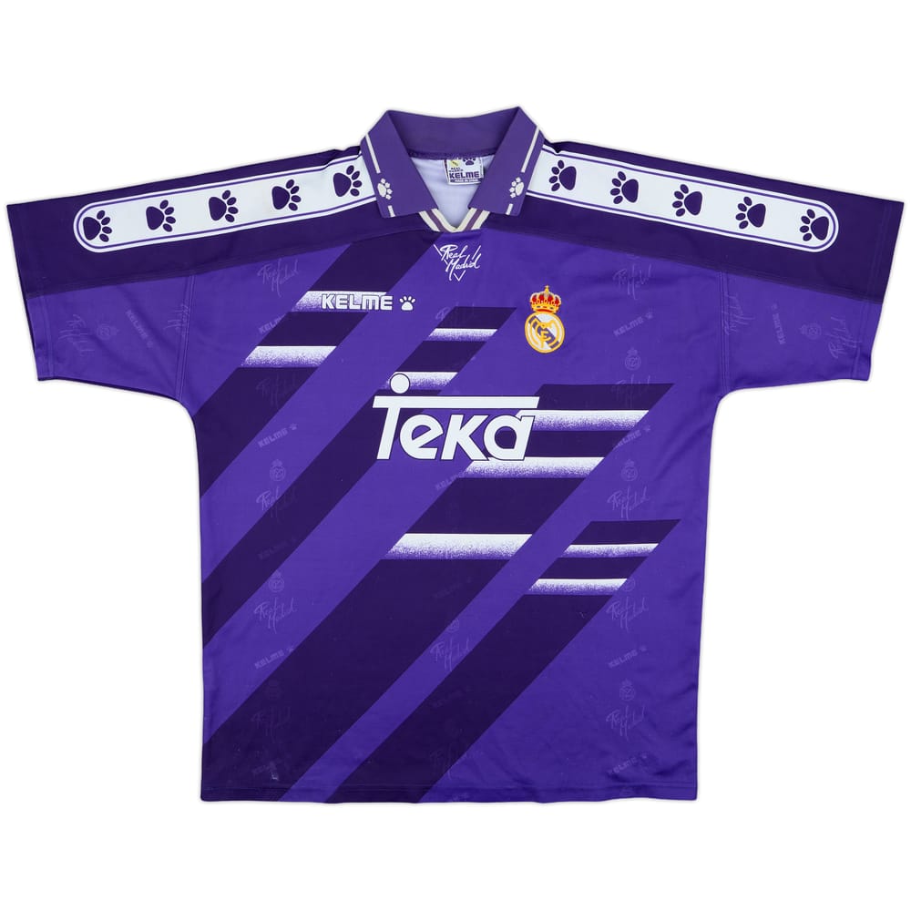 1994-96 Real Madrid Away Shirt - 8/10 - (L)