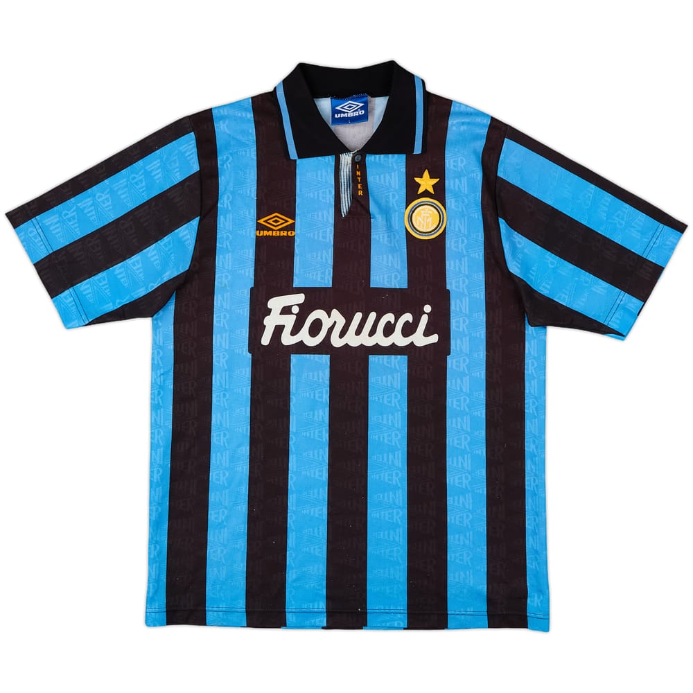 1992-94 Inter Milan Home Shirt - 6/10 - (L)