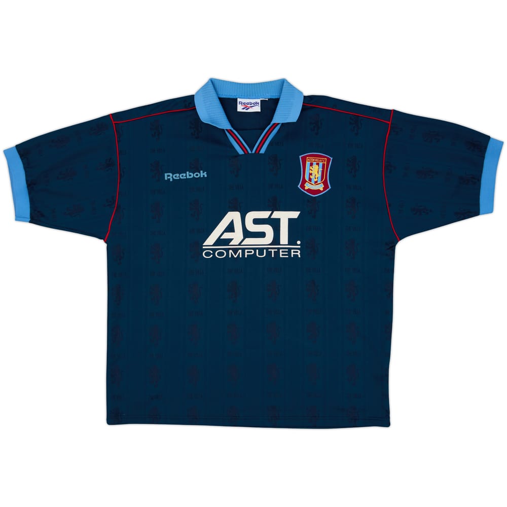 1995-97 Aston Villa Away Shirt - 8/10 - (XL)