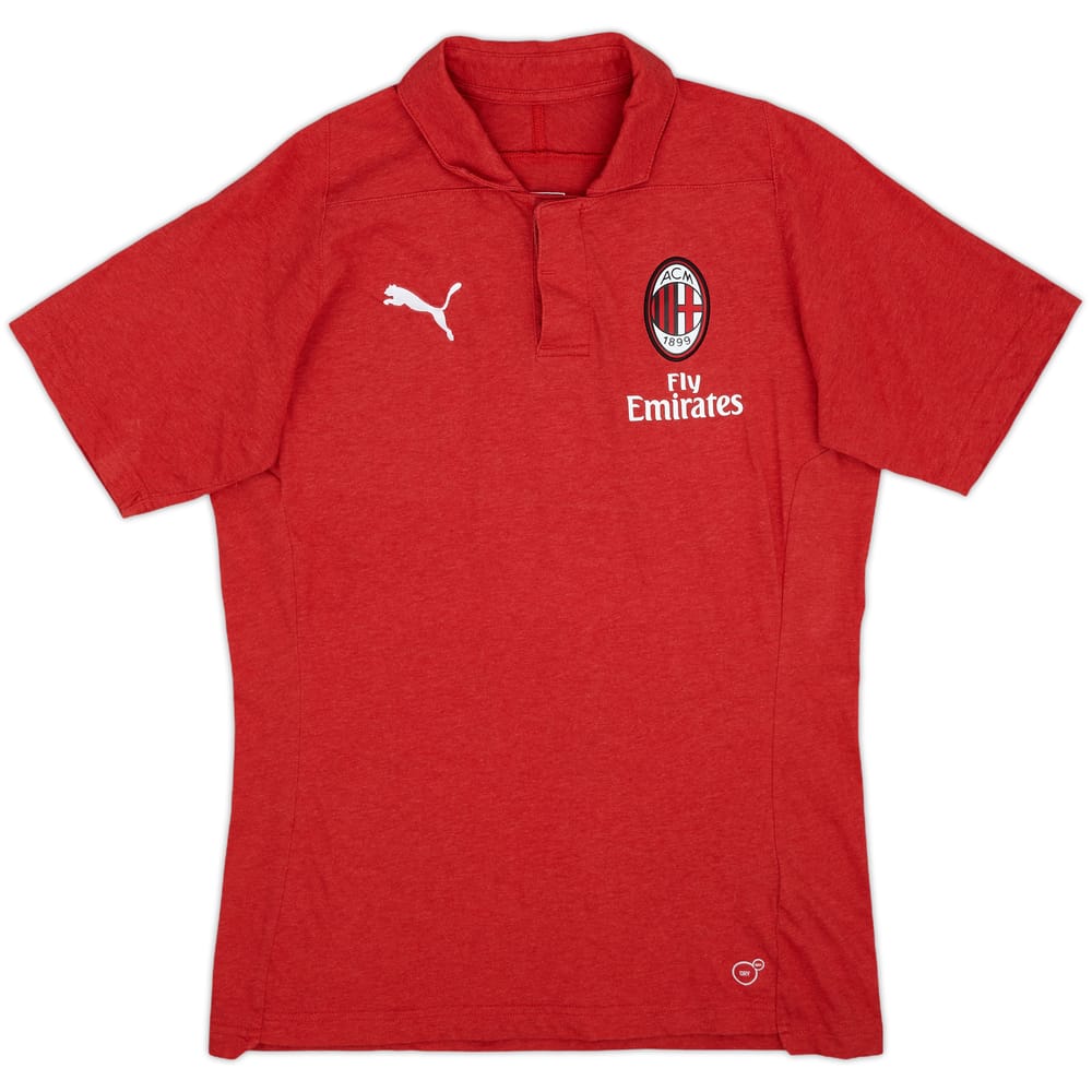 2018-19 AC Milan Puma Training Shirt - 8/10 - (M)