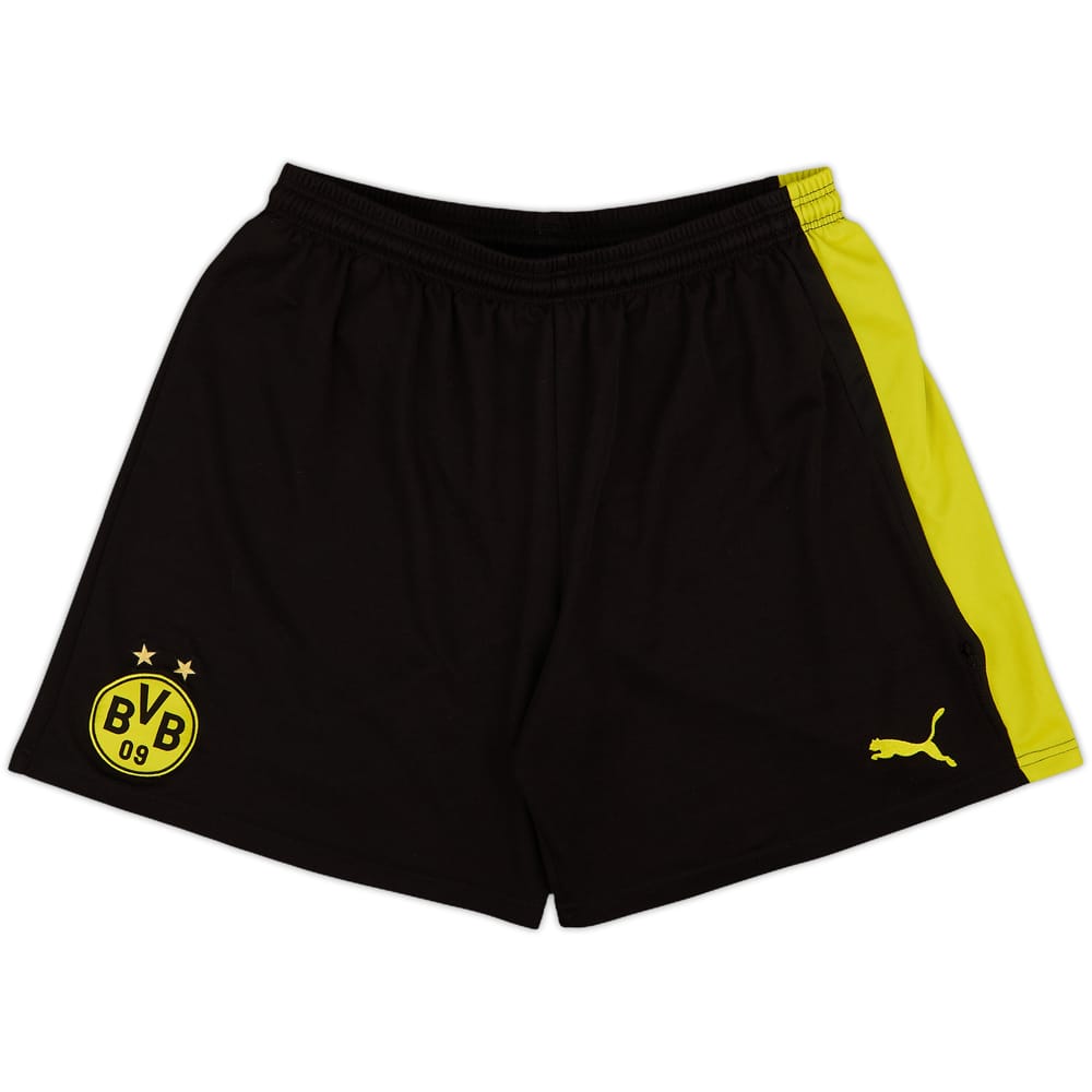2013-14 Borussia Dortmund European Home Shorts - 5/10 - (M)