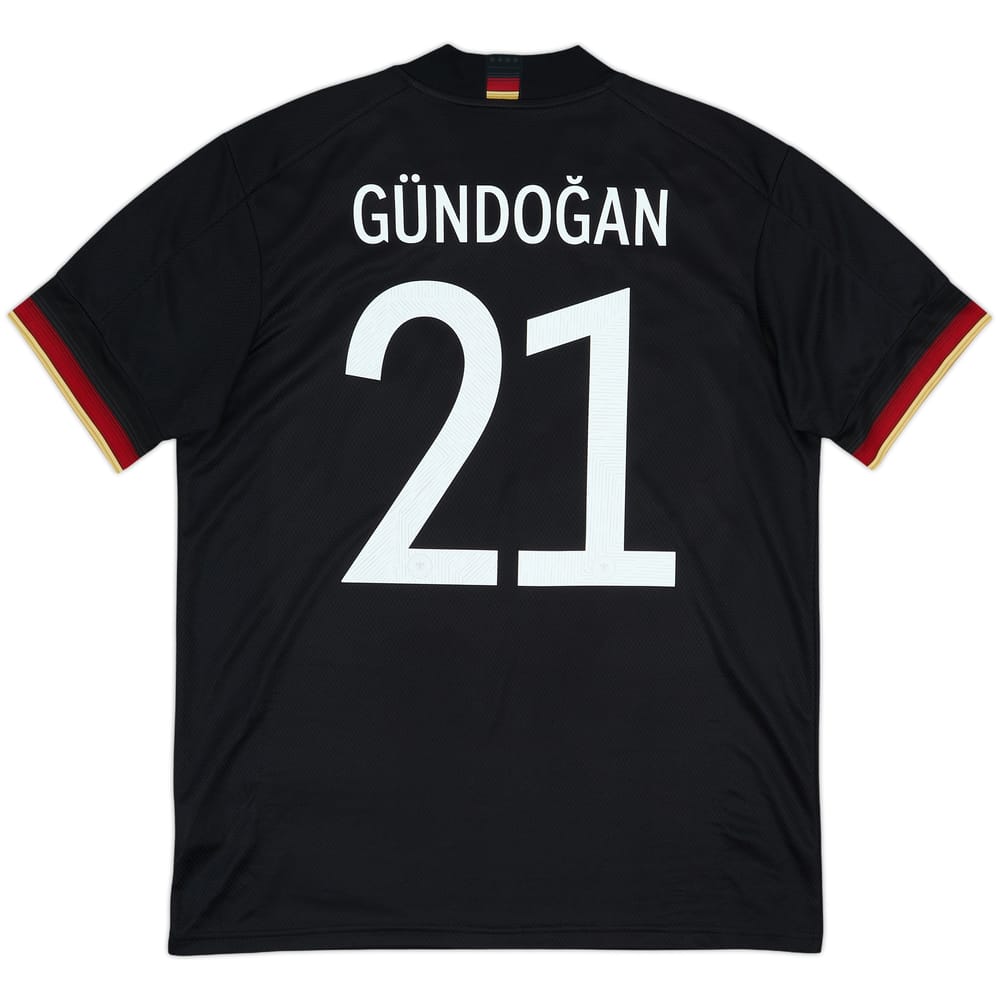 2020-21 Germany Away Shirt Gundogan #21 - 9/10 - (L)