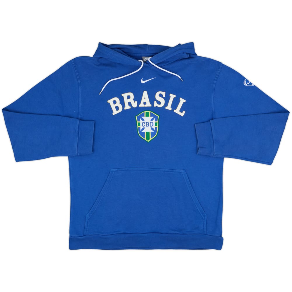 2008-09 Brazil Nike Hooded Sweat Top - 7/10 - (L)