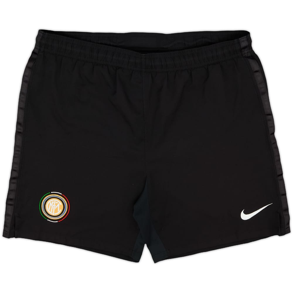 2009-10 Inter Milan Home Shorts - 5/10 - (S)