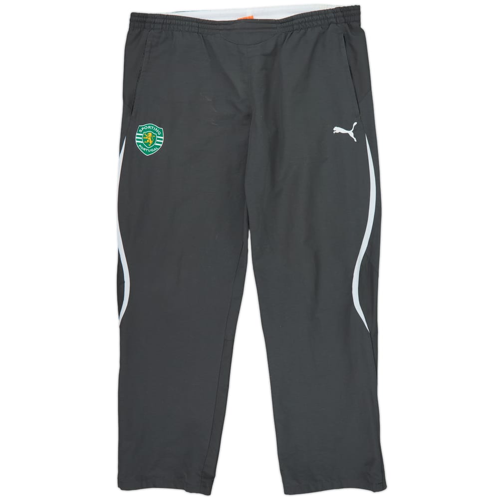 2009-10 Sporting CP Puma Track Pants/Bottoms - 8/10 - (L)