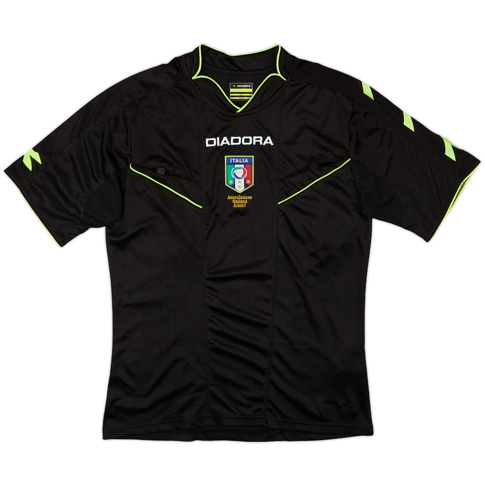 2013-14 Italy Diadora Referee Shirt - 10/10 - (XS)
